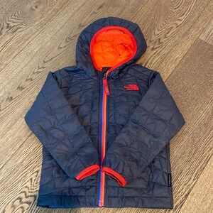 Gently used north face kids coat